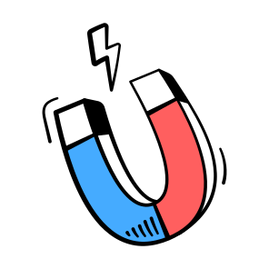 Magnet, Physics, Electromagnet, Horseshoe, Attraction icon