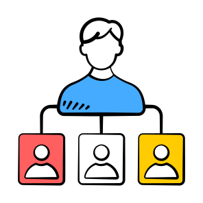 Mentorship, Student, Profile, Management, Admin icon