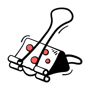 Paper, Clip, Binder, Bulldog, File icon