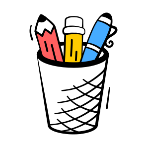 Stationery, School, Office, Supplies, Pencils icon