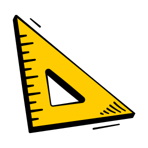 Triangular, Ruler, Geometry, Measurement, Scale icon
