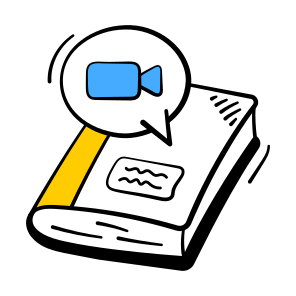 Video, Book, Lesson, Content, Education icon