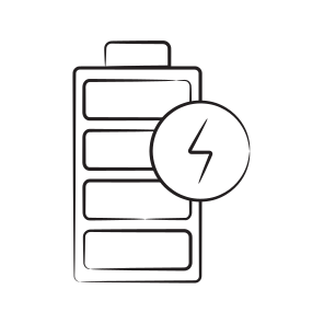 Battery, Cell, Charging, Storage, Electricity icon