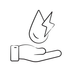 Hydro, Water, Hydropower, Drop, Electricity icon