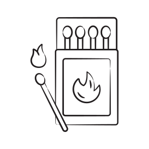 Matchbox, Matchcase, Matchbook, Matchsticks, Firebox icon