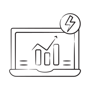 Monitoring, Analysis, Chart, Graph, Statistics icon