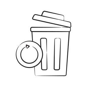 Recycling, Waste, Reuse, Repurposing, Reprocessing icon