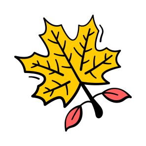 Autumn, Leaf, Fall, Season, Maple, Halloween, Spooky, icon