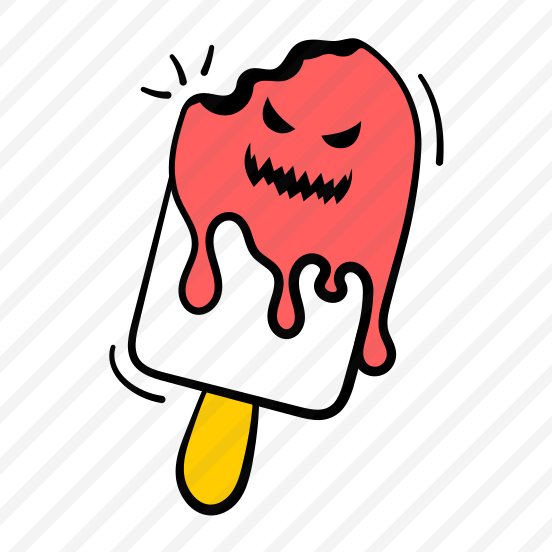 Bloody, Popsicle, Scary, Spooky, Creepy, Eerie, Halloween, preview