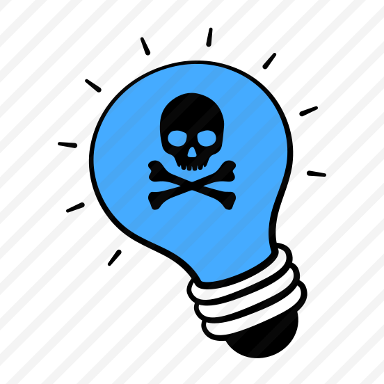 Halloween, Lightbulb, Skull, Spooky, Creepy, Idea, Scary, preview
