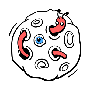Horror, Planet, Spooky, Scary, Haunted, Space, Cosmos, icon