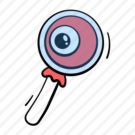 Lollipop, Sweet, Treat, Confectionery, Eyeball, Halloween, Creepy, preview