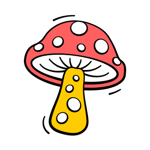 Mushroom, Spooky, Halloween, Magic, Scary, Creepy, Poisonous, Fungus, icon