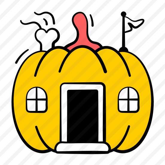Pumpkin, House, Home, Halloween, Haunted, Spooky, Scary, preview