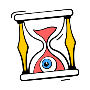 Spooky, Hourglass, Sand, Clock, Halloween, Scary, Creepy, icon