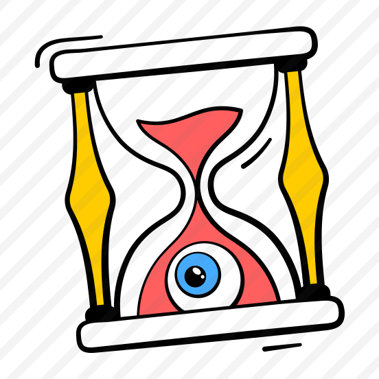 Spooky, Hourglass, Sand, Clock, Halloween, Scary, Creepy, preview