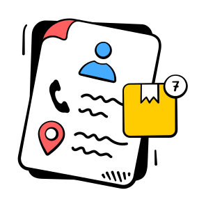 Contact, List, Details, Information, Personal icon