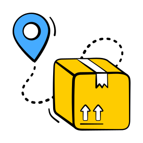 Delivery, Tracking, Route, Parcel, Shipment icon