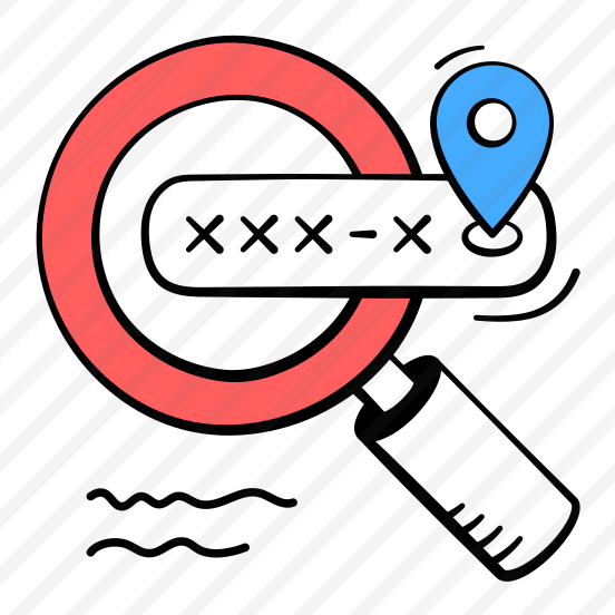 Find, Order, Location, Search, Magnifying preview