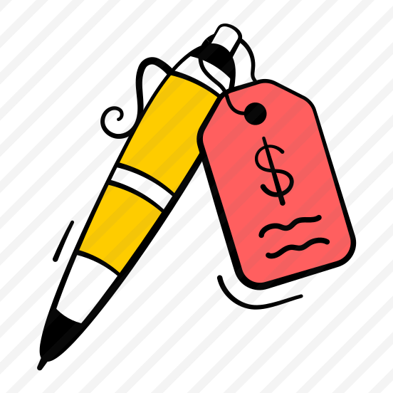 Pen, Price, Tag, Pricing, Editing preview