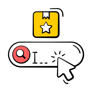 Product, Search, Online, Shopping, Ecommerce icon