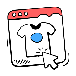 Product, Selection, Online, Shopping, Ecommerce icon