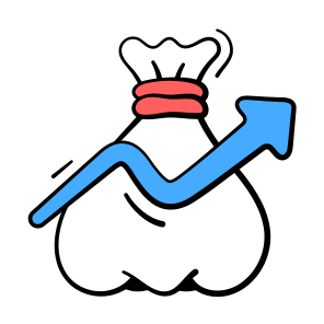 Profit, Growth, Earning, Sales, Finance icon