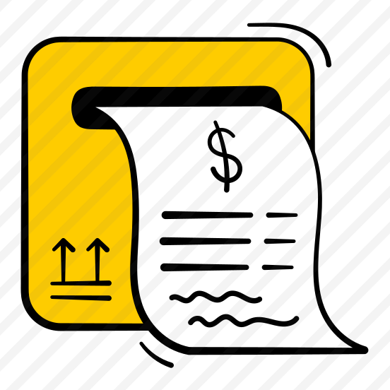 Shipping, Invoice, Bill, Receipt, Payment preview