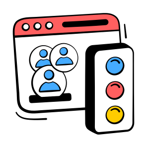 User, Management, Web, Traffic, Monitoring icon