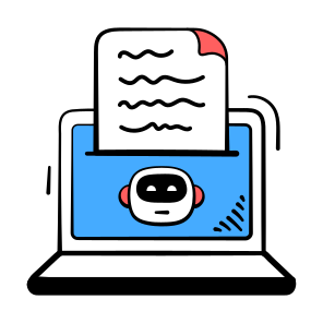 Ai Writing icon