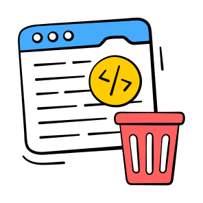 Delete Code icon