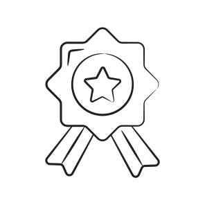 Badge, Honour, Success, Achievement, Reward icon