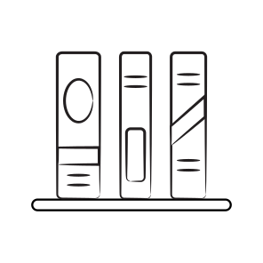 Books, Bookshelf, Rack, Handbooks, Guidebooks icon