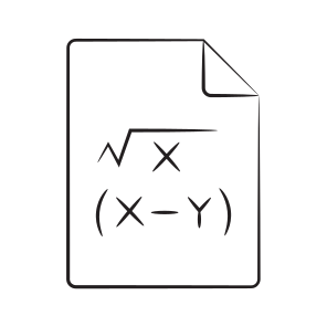 Exam, Equation, Formula, Notes, Assignment icon