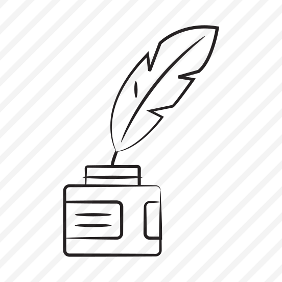 Ink, Inkpot, Stationery, Feather, Supplies preview