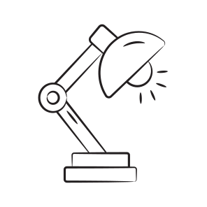 Lamp, Light, Illumination, Bulb, Adjustable icon