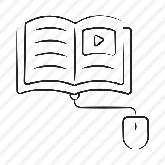 Library, Book, Elearning, Course, Lesson preview