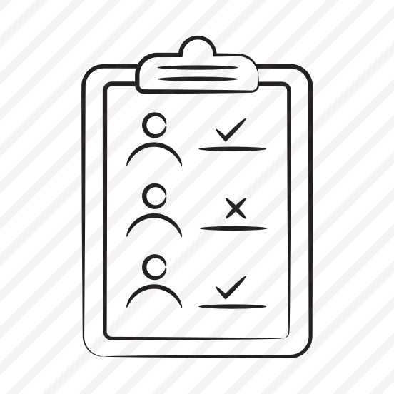 Paper, Absent, Clipboard, Attendance, Sheet preview