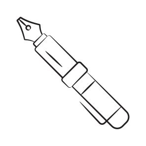 Pen, Writing, Tool, Stationery, Ink icon