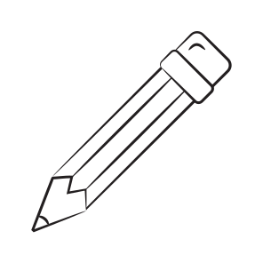 Pencil, Writing, Stationery, Tool, Supplies icon