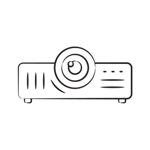 Projector, Multimedia, Media, Device, Hardware icon