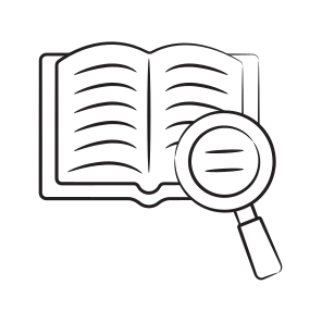 Research, Dictionary, Guide, Handbook, Book icon