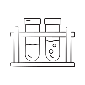 Tubes, Glassware, Samples, Chemical, Testing icon