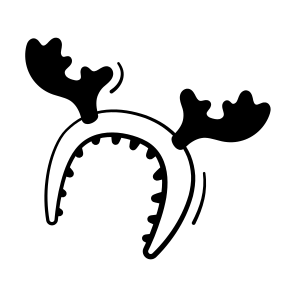 Antlers, Headband, Hairband, Headwear, Fashion icon