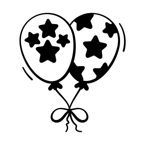 Balloons, Birthday, Party, Celebration, Helium icon