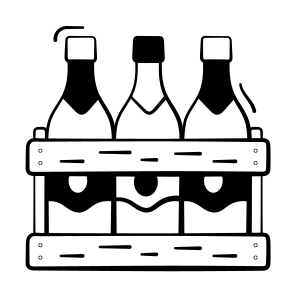 Beverages, Beer, Crate, Drink, Wine icon