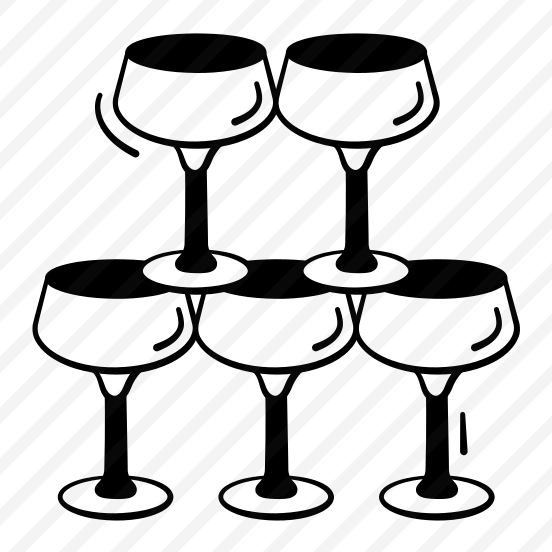 Champagne, Tower, Vodka, Alcohol, Ne preview