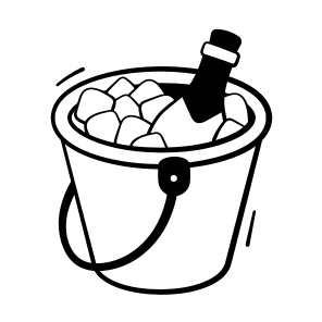 Champagne, Wine, Alcohol, New Year icon