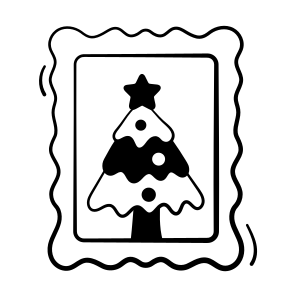 Christmas Card, Invitation, Xmas Card icon