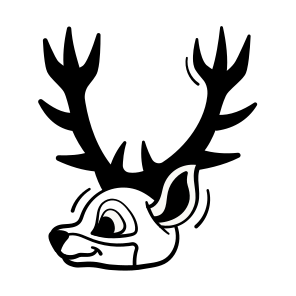 Christmas Reindeer, Stag, Deer, Animal icon